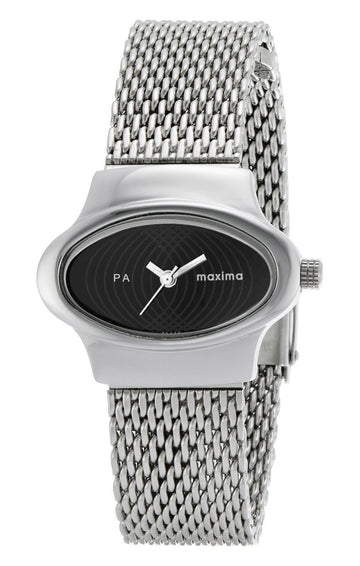 Maxima ATTIVO Women Black Dial Analogue Watch - 26443CMLI